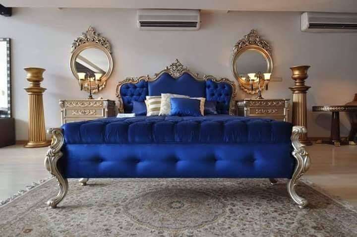 Traditional And Italian Touched Bed Set