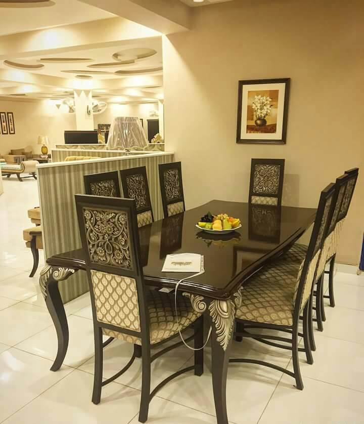 Luxury Dining Chair And Table Set