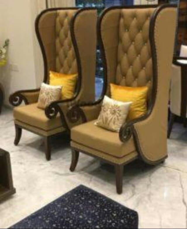 Brazilian Design Chaise Long Chairs With Table